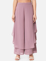 ALL WAYS YOU Flared Women Purple Trousers
