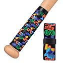 All-Weather Bat Grip Tape, Baseball Bat Grip Wrap for Softball Bats, Non-Slip Sweat Absorbing Handle Tape with Shock Absorption for Baseball, Training and Outdoor Sports