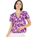 ALL YOURS Multicolor Printed Crepe Shirt Style Tops for Women|Tops for Women| Women Tops|Women Tops Western Latest| Crop Tops for Women Tops for Women|Tops for Girls|Crop Tops