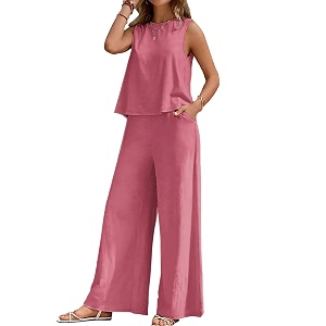 ALL YOURS Womens 2 Piece Outfit Loose