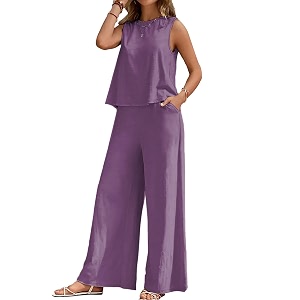 ALL YOURS Womens 2 Piece Outfit Loose