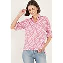 ALL YOURS Women Women39s Blue Boxy Floral