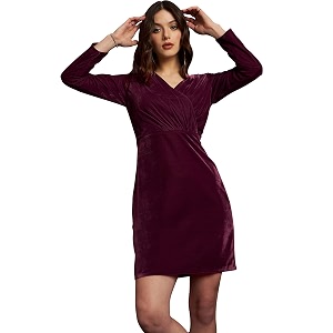 ALL YOURS Womens Ravishing Velvet Slim Fit