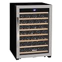 Allavino 22" Wide Cascina Series 55 Bottle Single Zone Stainless Steel Wine Refrigerator KWR55S-1SR