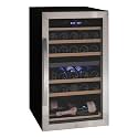 Allavino KWR28D-2SR Wine Refrigerator, 28 Bottle, Stainless Steel