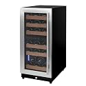 Allavino Reserva Series 30-Bottle Dual Zone Built-in Wine Cooler Refrigerator