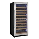 Allavino 119 Bottle 55" Tall Single Zone Right Hinge Stainless Steel Wine Refrigerator VSW11955S-1SR
