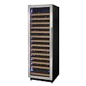 Allavino 163 Bottle 71" Tall Single Zone Left Hinge Stainless Steel Wine Refrigerator VSW16371S-1SL