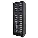 Allavino Wine Cooler 67 Bottle 71" Tall Dual Zone Shallow Wine Refrigerator Console VSW6771D-2BL