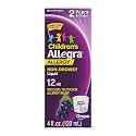 Allegra Children's 12-Hour Allergy Relief Liquid, Grape Flavor, 4 oz.