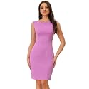 Allegra K Business Sheath Dress for Women's Work Professional Dresses