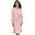 Allegra K Women's Suit Dress Set Cropped Blazer Sleeveless Mermaid Dress