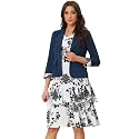 Allegra K Women's Suits 2 Piece Dress Set Business Casual Suit Dresses