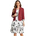 Allegra K Women's Suits 2 Piece Dress Set Business Casual Suit Dresses
