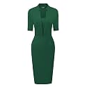 Allegra K Work Dresses for Women39s Short