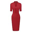 Allegra K Work Dresses for Women39s Short