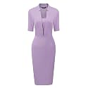 Allegra K Work Dresses for Women39s Short
