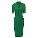 Allegra K Work Dresses for Women39s Short