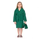 ALLEN &amp; MATE Kids Terry Cloth Bathrobe, Hooded Towel Robe, Ages 6-15 Years
