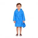 ALLEN & MATE Kids Terry Cloth Bathrobe, Hooded Towel Robe, Ages 6-15 Years
