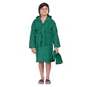 ALLEN &amp; MATE Kids Terry Cloth Bathrobe, Hooded Towel Robe, Ages 6-15 Years