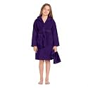 ALLEN & MATE Kids Terry Cloth Bathrobe, Hooded Towel Robe, Ages 6-15 Years