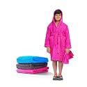 ALLEN &amp; MATE Kids Terry Cloth Bathrobe, Hooded Towel Robe, Ages 6-15 Years