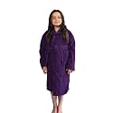 ALLEN &amp; MATE Kids Terry Cloth Bathrobe, Hooded Towel Robe, Ages 6-15 Years
