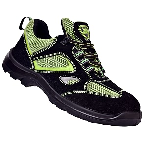 allen cooper ac-1434 isi marked for is 15298 pt-2 sports series esr safety shoe shock resistance upto 15kva frp toe cap for 200 joules size 7 multicolour