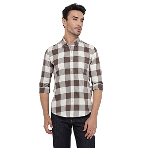 Allen Cooper Checks Shirts for Men -