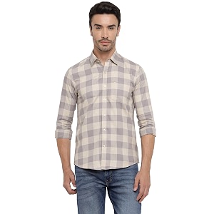 Allen Cooper Checks Shirts for Men -