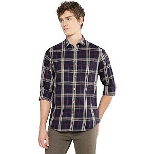 Allen Cooper Checks Shirts for Men -