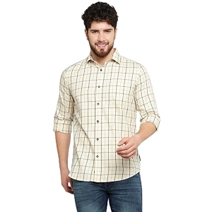 Allen Cooper Checks Shirts for Men -