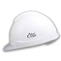 Allen Cooper Safety Helmet SH-701, Plastic Cradle with Manually Adjustable Headband - White