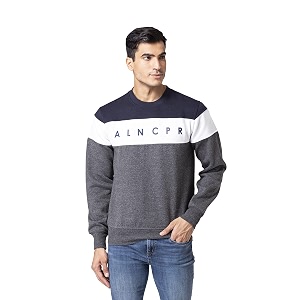 Allen Cooper Round Neck Sweatshirt