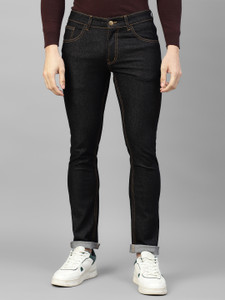 Allen Cooper Slim Men Black Jeans