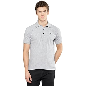 Allen Cooper Solid Pure Cotton Polo Tshirts