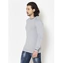 Allen Cooper Solid Sweater for Men