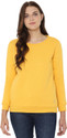 Allen Solly 34th Sleeve Solid Women Sweatshirt