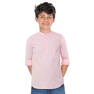 Allen Solly Boys Solid Cotton Kurta