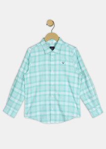 Allen Solly Boys Checkered Casual Multicolor Shirt