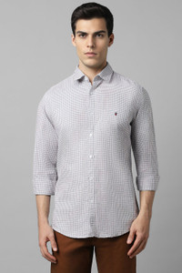 Allen Solly Boys Printed Casual White Shirt