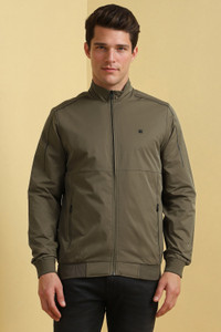 Allen Solly Full Sleeve Solid Men Jacket