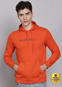 Allen Solly Full Sleeve Solid Men Sweatshirt