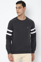 Allen Solly Full Sleeve Solid Men Sweatshirt
