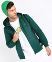 Allen Solly Men Full Sleeve Solid Hooded Sweatshirt
