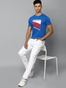 Allen Solly Graphic Print Men Round Neck