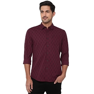 Allen Solly Mens 100 Cotton Regular Fit