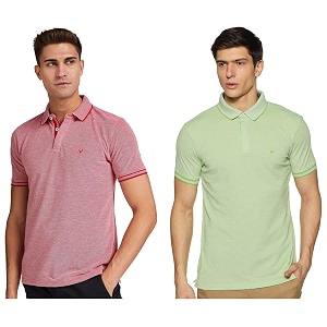 Allen Solly Mens Cotton Regular Fit Polo