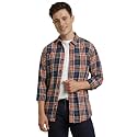 Allen Solly Men39s Cotton Checkered Regular Fit